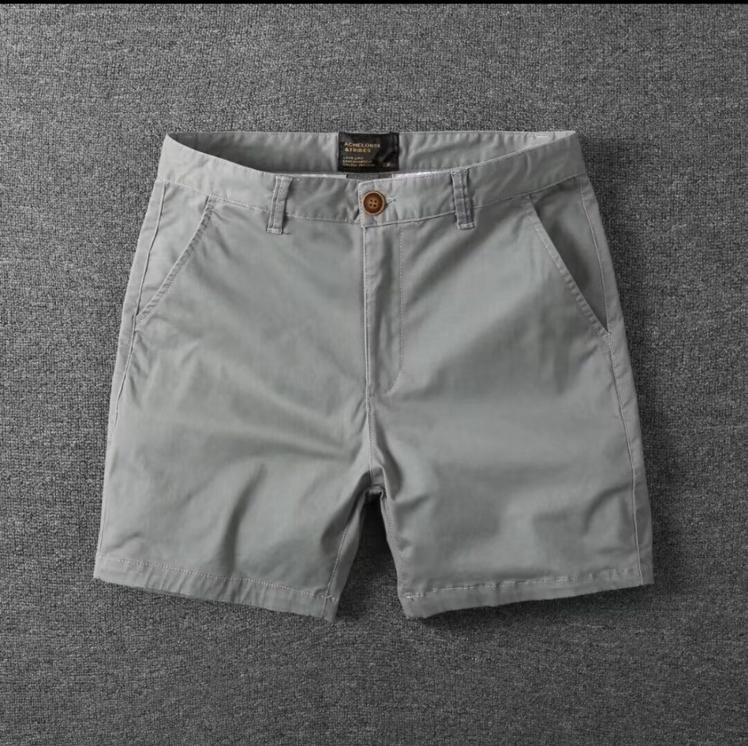 Nouveau 2026 Short d'été coréen pour homme, coupe slim, polyvalent, style utilitaire rétro, élégant, mi-court et tendance