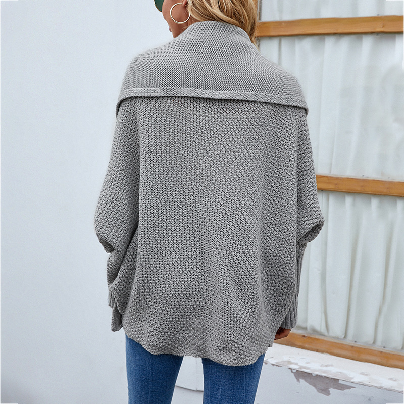 Pull à Manches Lanternes pour Femme, Cardigan Solide, Manteau de Streetwear à la Mode, Collection Automne-Hiver 2025