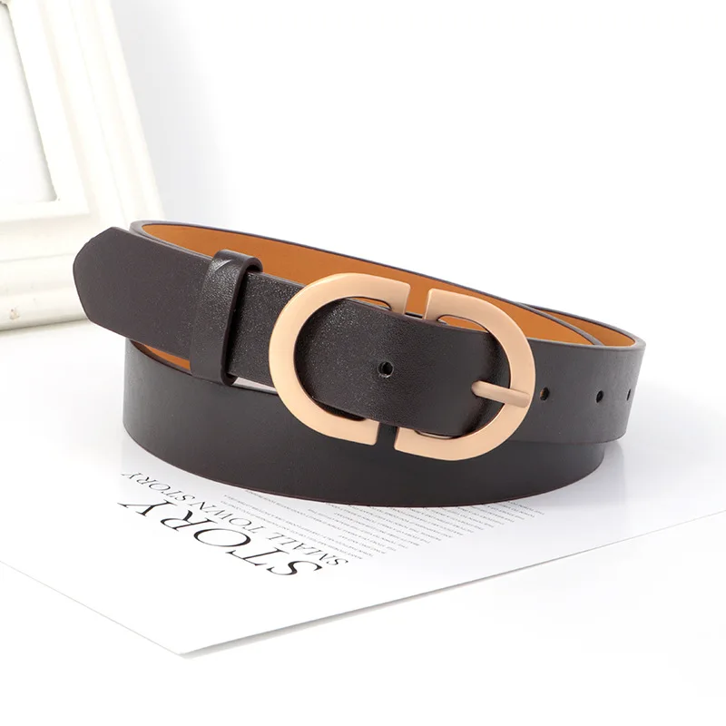 Ceinture de pantalon pour femme ceintures de créateur pour femme mode ceinture noire décontractée femme ceinture pour jeans ceintures dames ceintures de taille CY07