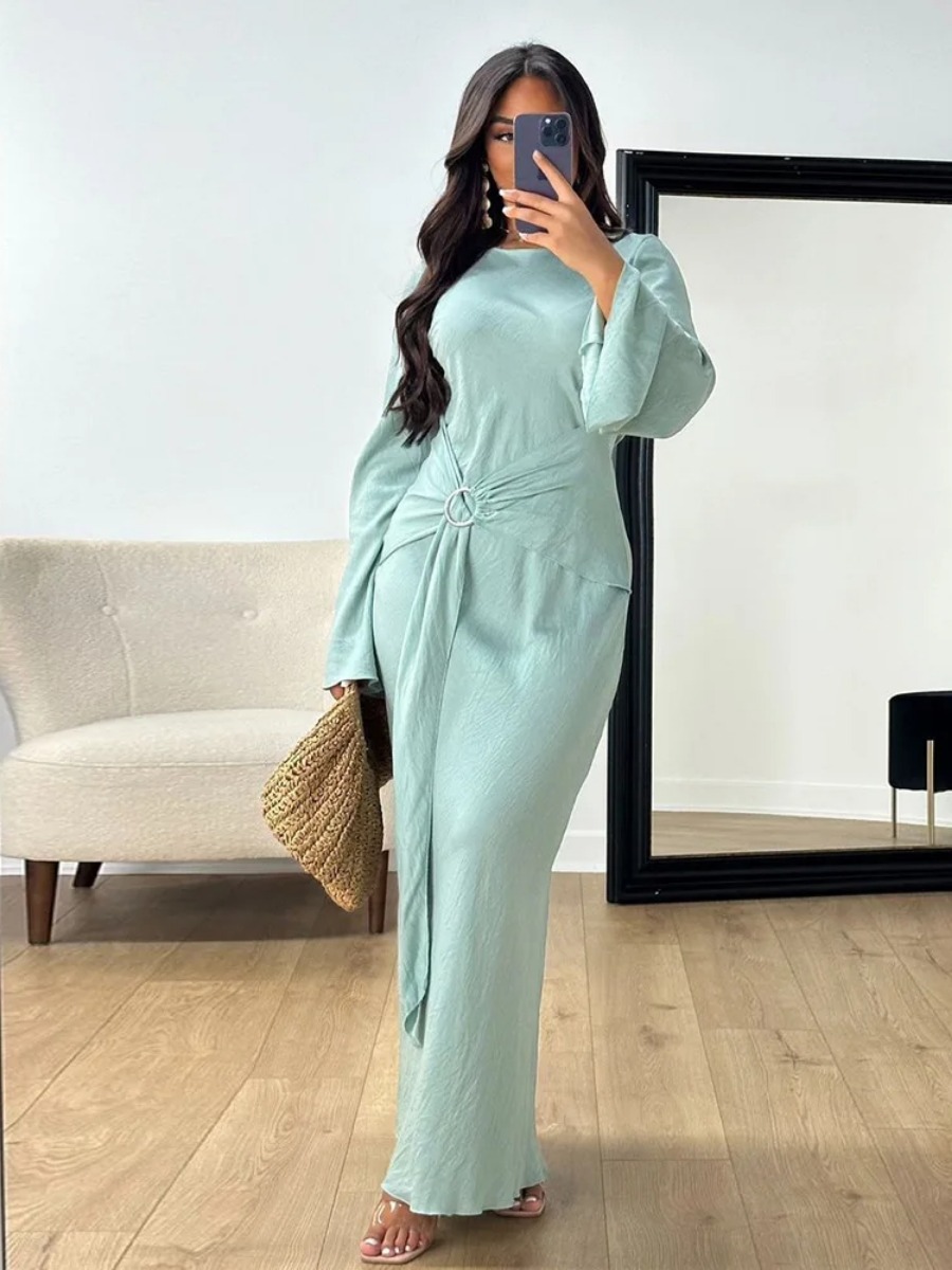 Robe longue musulmane pour femmes, robes modestes, Ramadan, Maroc, Dubaï, Kaftan, Islam, Arabie saoudite, Jalabiya Abayas éducatifs, Eid Abaya, 2024