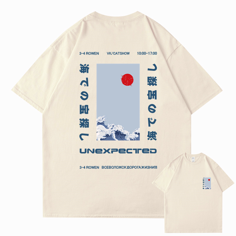 T-Shirt à Manches Courtes en Coton pour Homme, Streetwear, Hip Hop, Harajuku, Japonais, Imprimé Okeji, Fille et Garçon, Été, 2024