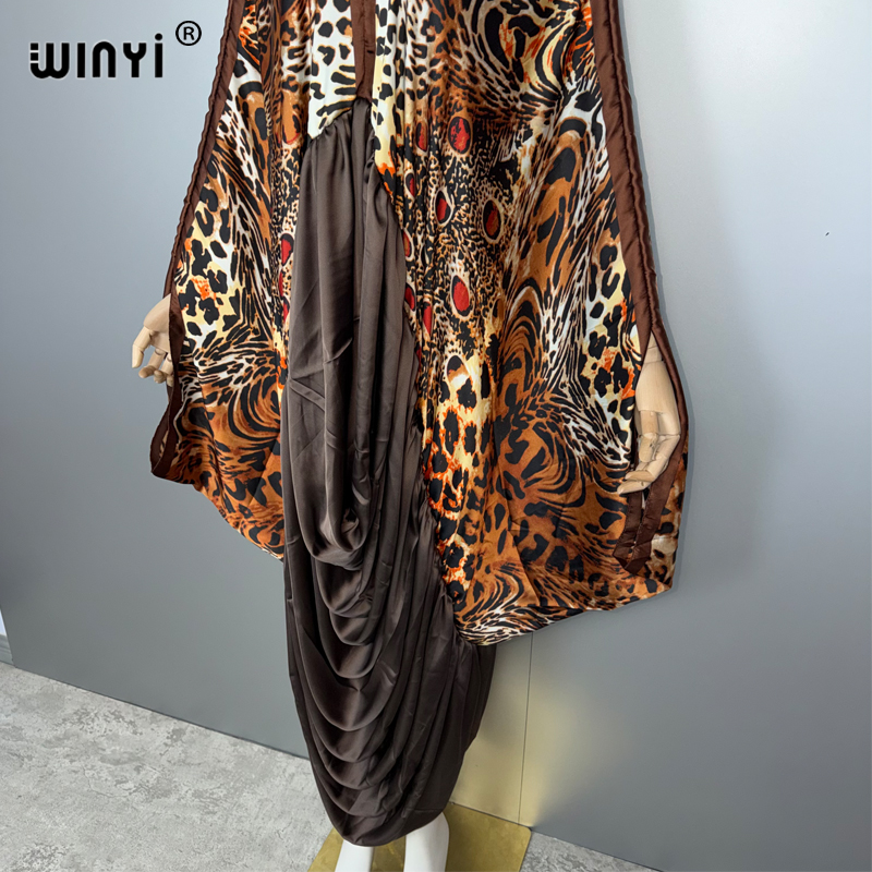 WINYI robe de soirée dubaï luxe femme caftan ample femme musulmane vêtements vacances plage couvertures boho femme vêtements robes