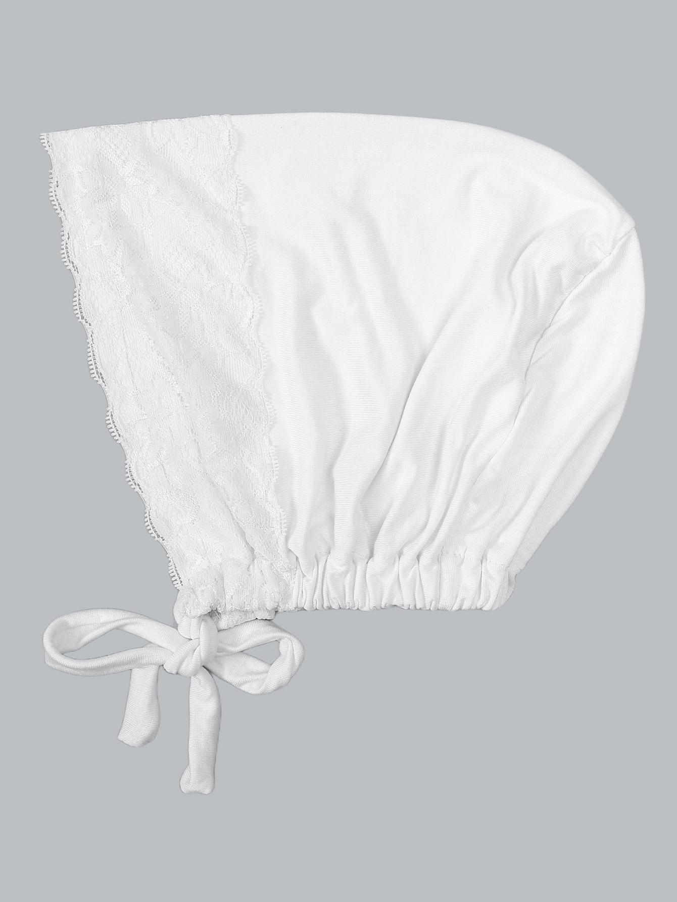 Sangle élastique douce Turban musulman chapeau dentelle intérieure Hijab casquettes islamique sous-écharpe Bonnet inde chapeaux femme bandeau Turbante Mujer