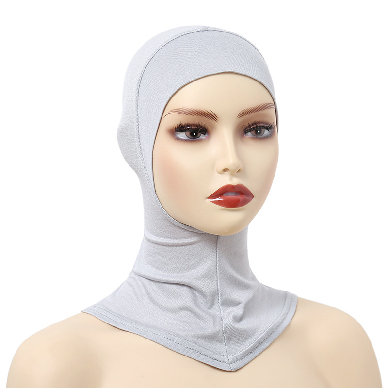 Femmes musulmanes intérieur Hijabs casquettes coton sous-écharpe couvre-tête islamique Ninja Hijab écharpe chapeau Turban casquette Bonnet casquettes de nuit
