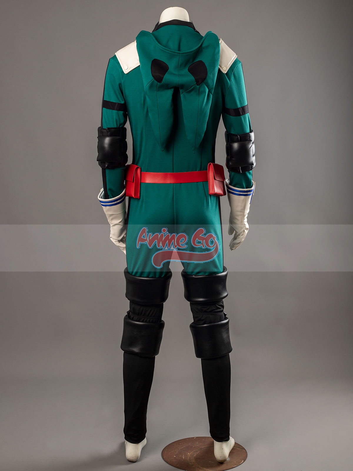 Costume de cosplay Midoriya Izuku, uniforme vert Deku, tenue de jeu de rôle pour homme, Halloween, Anime&Go