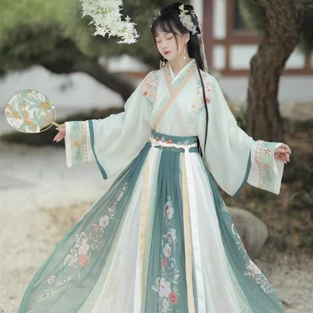 Hanfu – robe traditionnelle chinoise, Costumes de Cosplay, Style ethnique, vêtements de scène à la mode pour femmes, robe de fée de fête