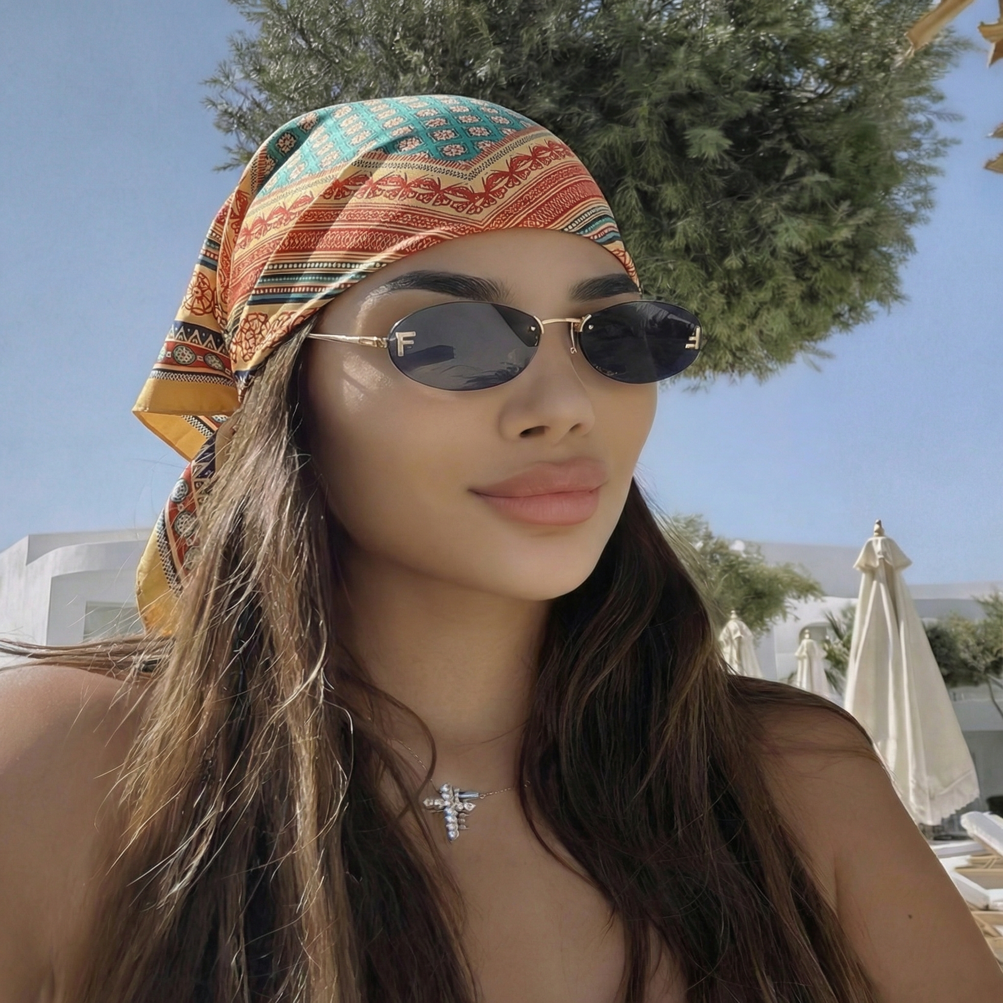 Nouveau Foulard Carré en Soie Satinée Imprimée de Luxe pour Femme, Châle, Hijab, Foulard de Cou, Ruban pour Cheveux, Bandeau, Bandana Tendance 2026