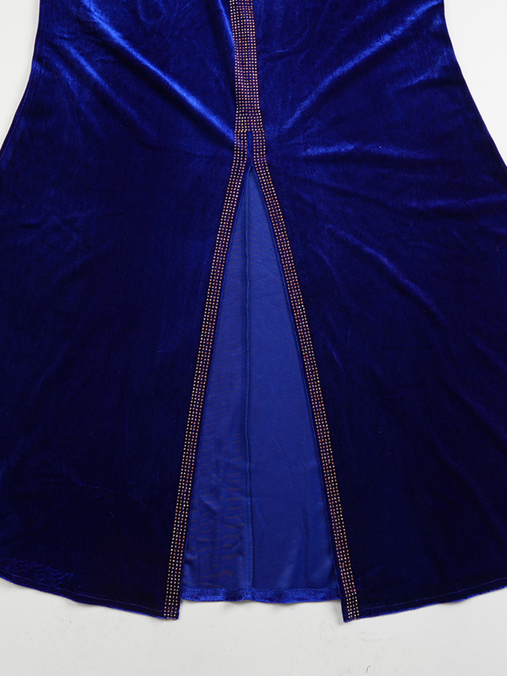 Robes de luxe en velours diamant pour femmes, élégantes, manches longues, robe de soirée sirène, turquie, vêtements pour dames africaines, caftans