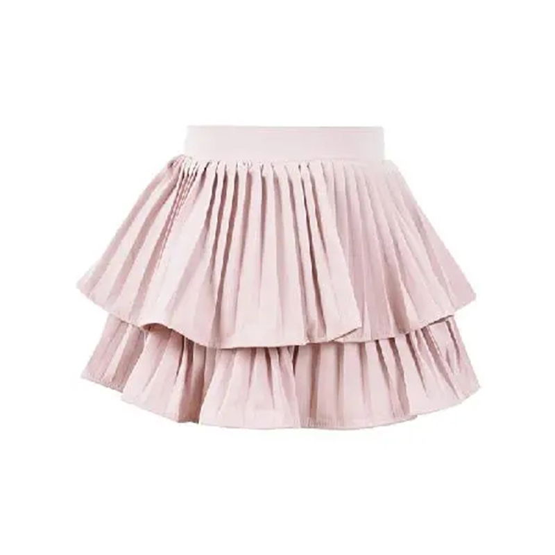 Jupe gâteau plissée doublée de mode pour femmes été nouveau doux taille haute jupes moelleuses pour dames Style Simple jupe courte Mujer