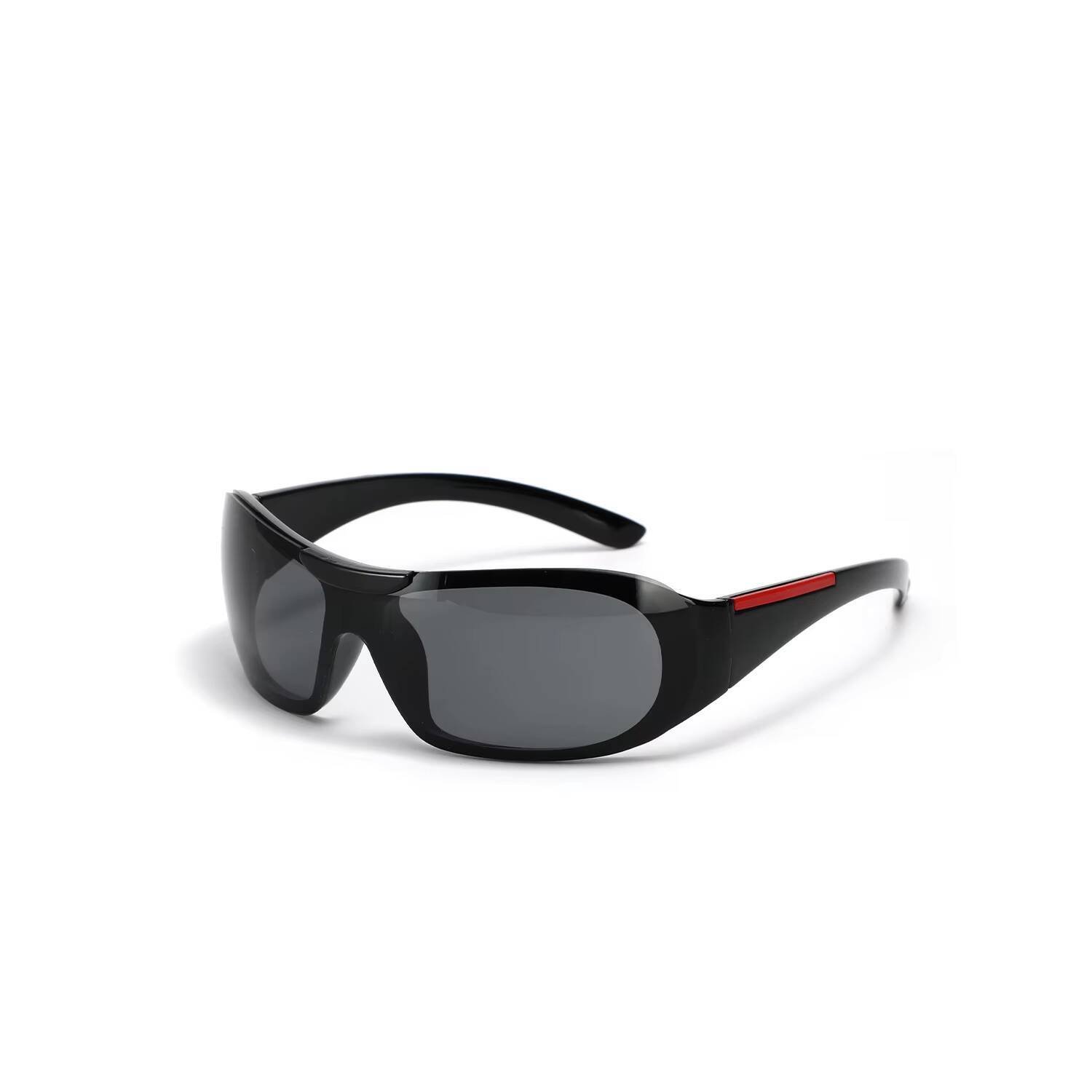 Lunettes de soleil monobloc 2026 pour hommes, lunettes de soleil style futur pour femmes, lunettes carrées