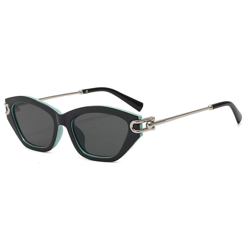 Nouvelles Lunettes de Soleil Œil de Chat de Luxe pour Femme 2026 – Tendance Vintage, Marque de Luxe, Lunettes de Soleil Tendance pour l'Extérieur, Montures Élégantes pour Dames