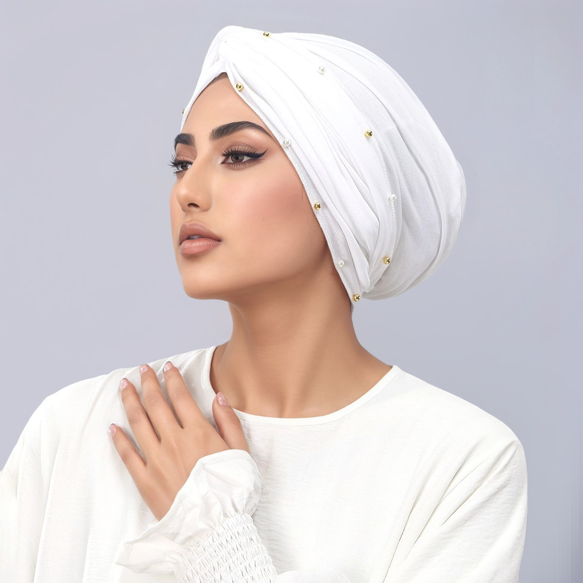 Maillot Modal Premium Hijab instantané pour femme musulman sous-écharpe casquettes coton extensible Turban casquette islamique sous-écharpe Bonnet bandeau