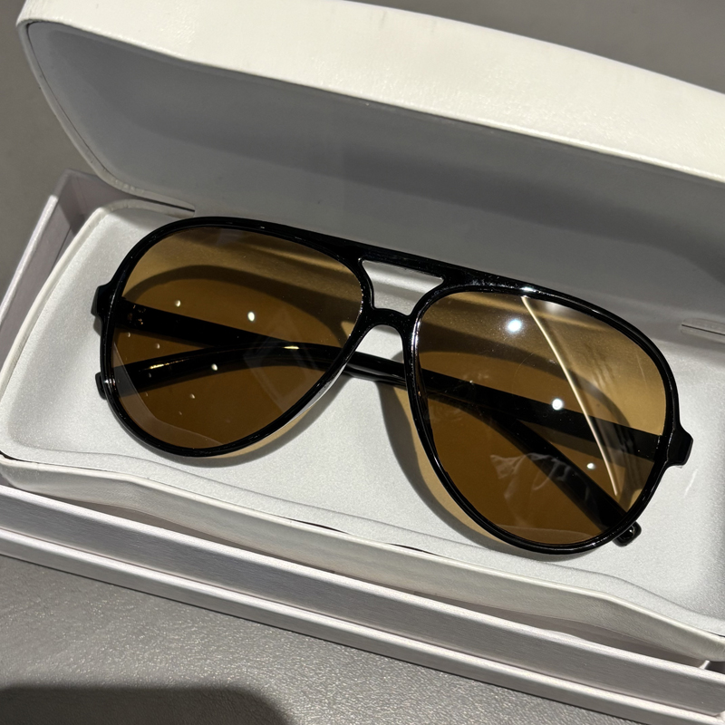 Lunettes de soleil en verre pour hommes, miroirs crapaud de Style pilote spécialement conçus pour la conduite de vacances, Protection UV, ombrage solaire, grand Fra