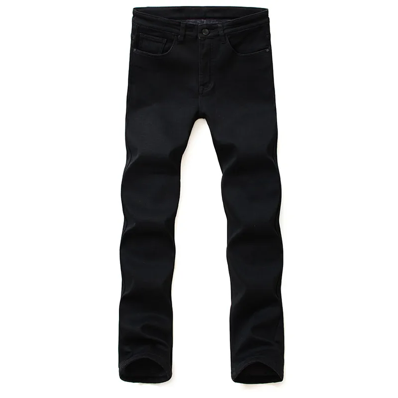 Hommes classique avancé marque de mode Jean Homme Homme doux Stretch noir Biker Masculino Denim pantalon hommes pantalons salopette