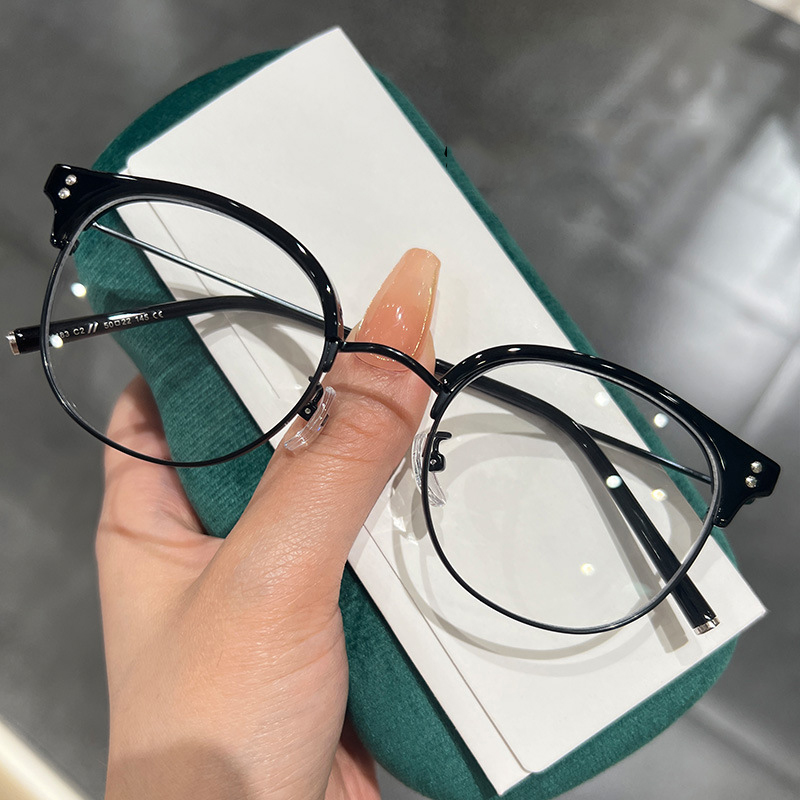 Lunettes de myopie à monture ronde pour femmes, lunettes unisexes pour contrevenants, lunettes de vue de près avec moins dioptrie, nouveau style