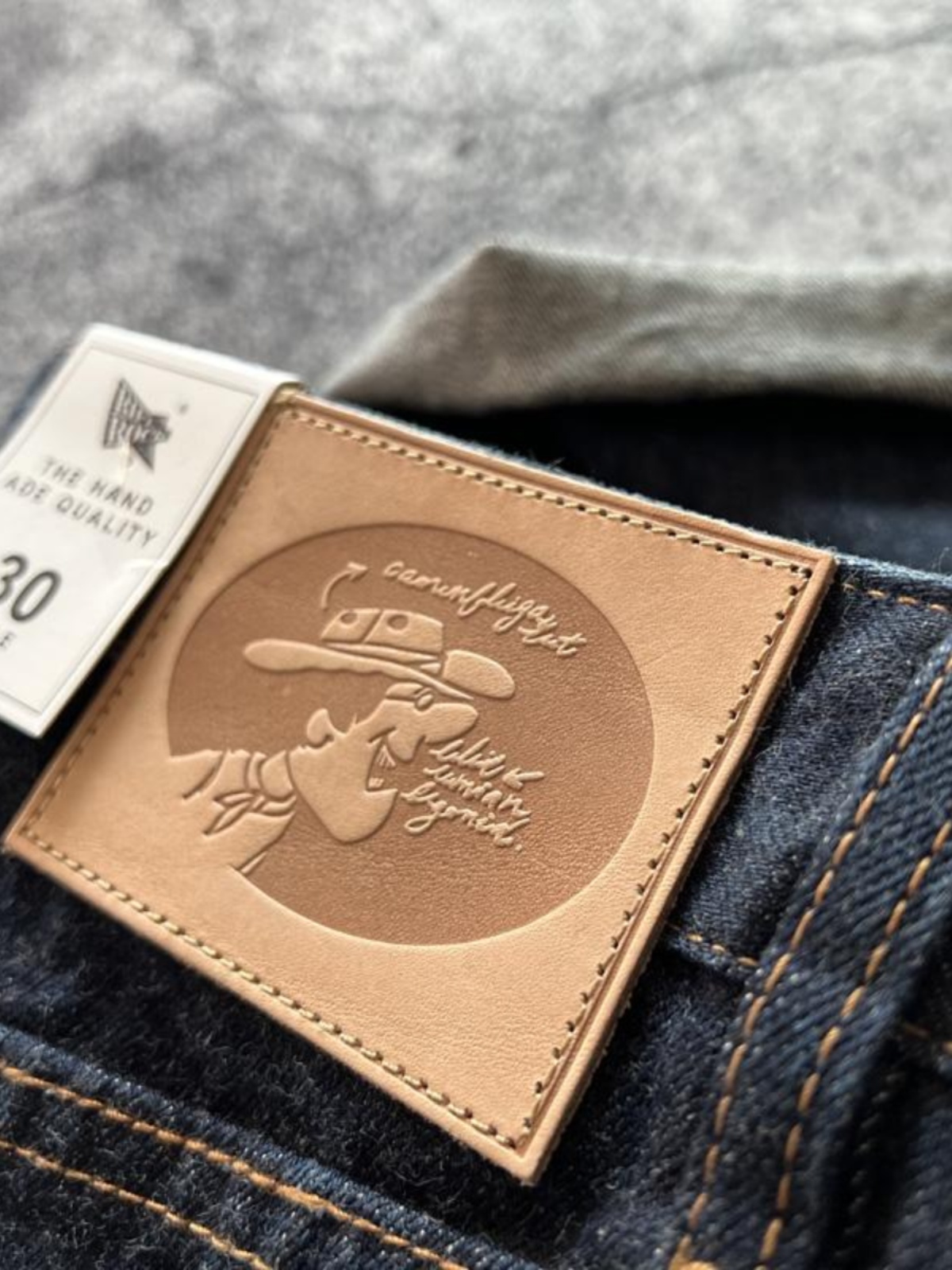 Jean en denim droit slim rétro américain pour homme, jean délavé, pantalon en denim à lisière rouge, 100% coton brossé, haute qualité