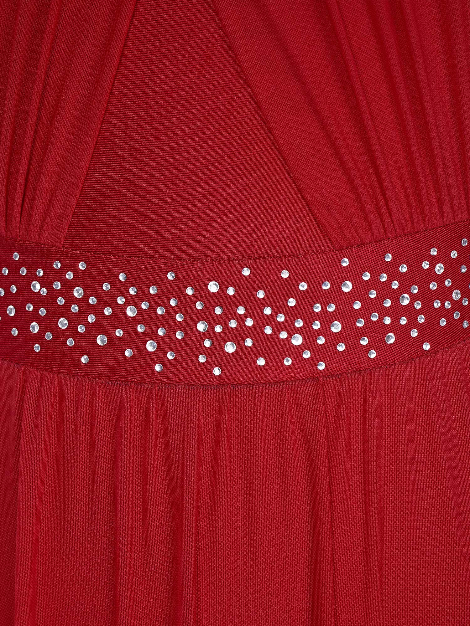 Robe de danse lyrique pour femmes, Costume de spectacle de Ballet, gymnastique, patinage, sans manches, strass brillants, robes justaucorps en maille fendue