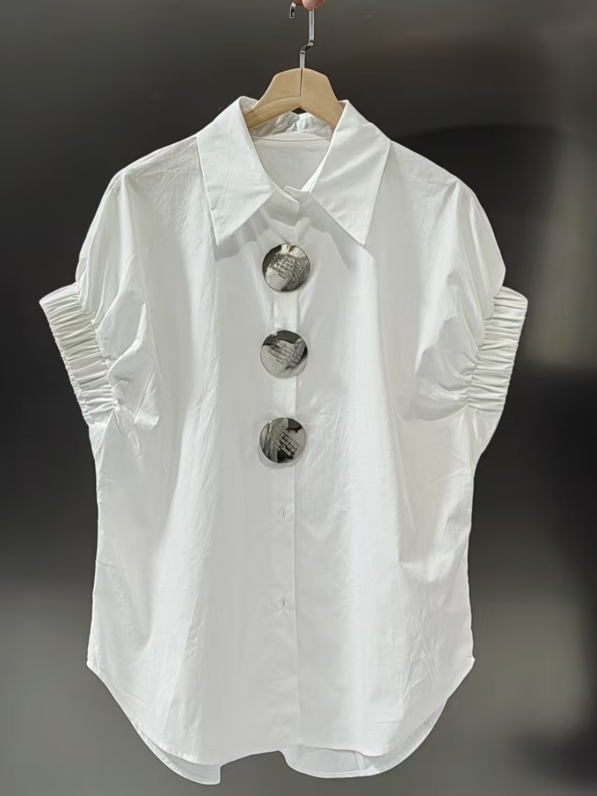 Chemisiers et Blouses de Luxe pour Femmes – Nouvelle Tendance Mode Été 2026 – Hauts Décontractés Amples – Blusas Élégantes pour le Bureau – Chemise Élégante pour Femme
