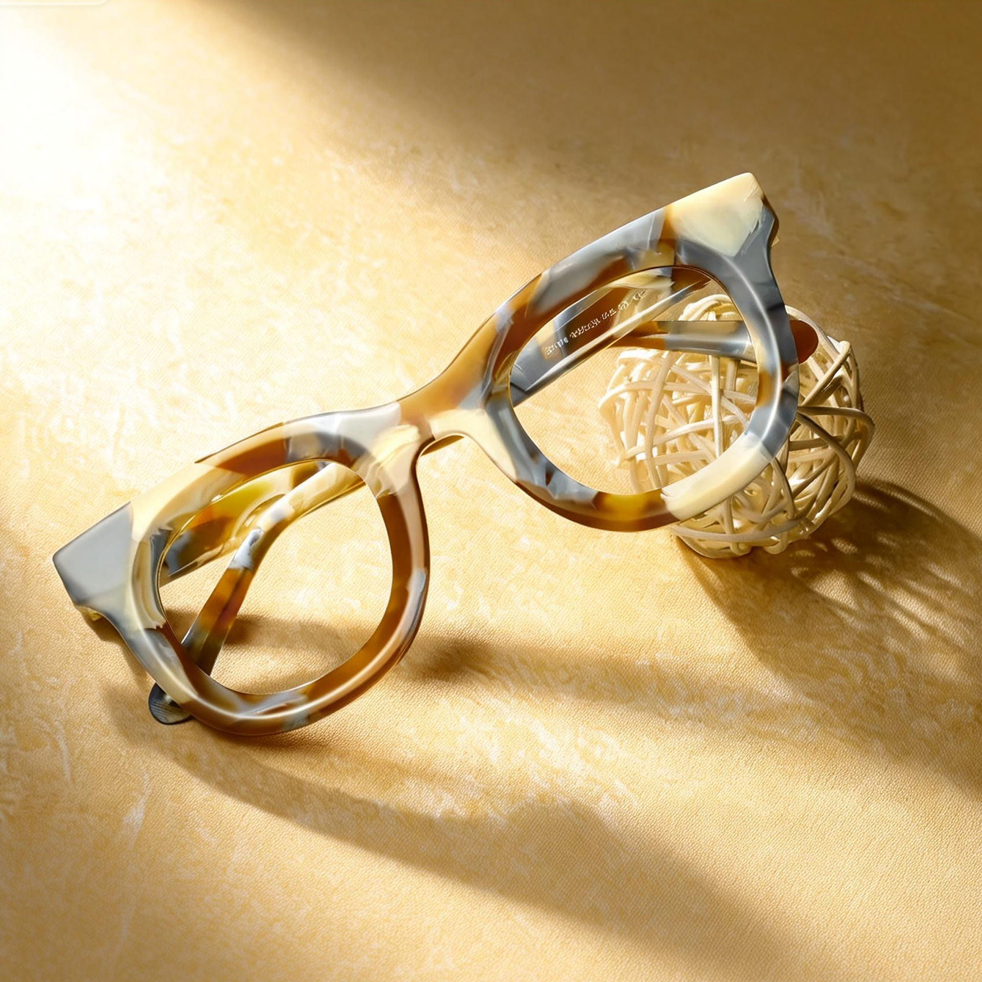 Lunettes de luxe épaisses à monture en acétate, de haute qualité, style vintage, rondes, pour hommes et femmes, lunettes carrées de créateur, épaisses, effet de luxe, pour hommes