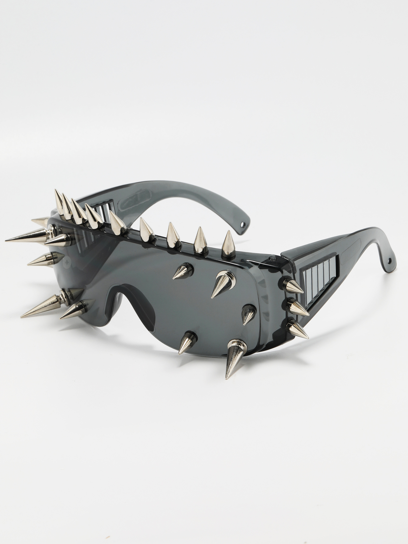 Lunettes de soleil amusantes noires européennes et américaines, style dopamine populaire, visage amincissant, mode tendance, lunettes de soleil, lunettes de soleil d'aviateur