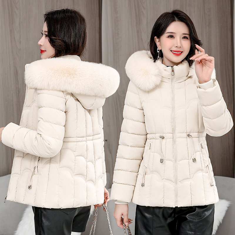 Hiver 2025 nouvelle doudoune femmes Parkas mode haute qualité chaud coton rembourré manteau dames court pardessus à capuche hauts