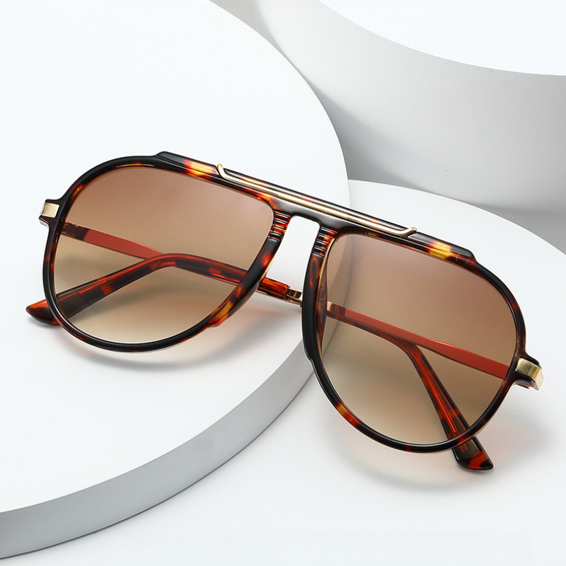 Lunettes de soleil aviateur de marque tendance pour hommes et femmes, protection UV400, idéales pour la conduite, les voyages, les vacances et le quotidien