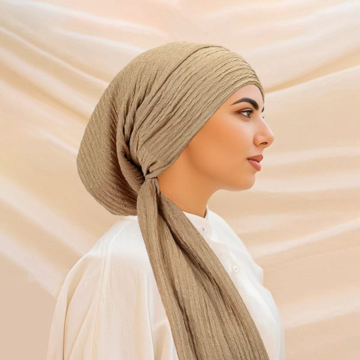 Chapeau Turban de luxe avec nœud de printemps pour femmes, bonnet de chimio, foulard musulman, enveloppes élégantes pour femmes, couvre-cheveux, Bandana