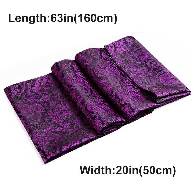 Écharpe longue pour homme de 160 cm, motif cachemire violet, de marque, pour l'hiver, grade A, pour adulte