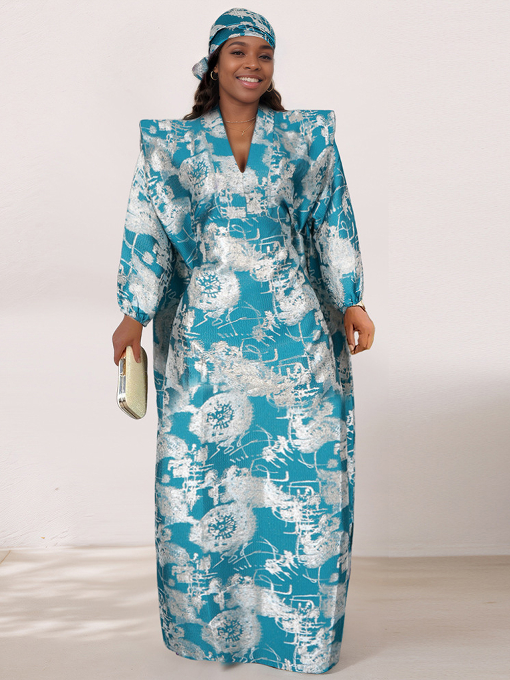 Robes de soirée pour femmes, robe longue africaine Dashiki, robe ample Boubou, Abayas Dubai, vêtements musulmans pour le Ramadan, Caftan Marocain Femme