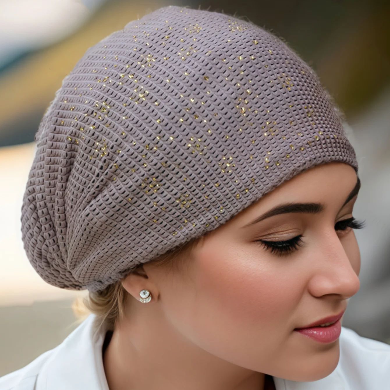 Bonnet sous-hijab islamique pour femmes, turban uni avec strass, bonnets hijab musulmans