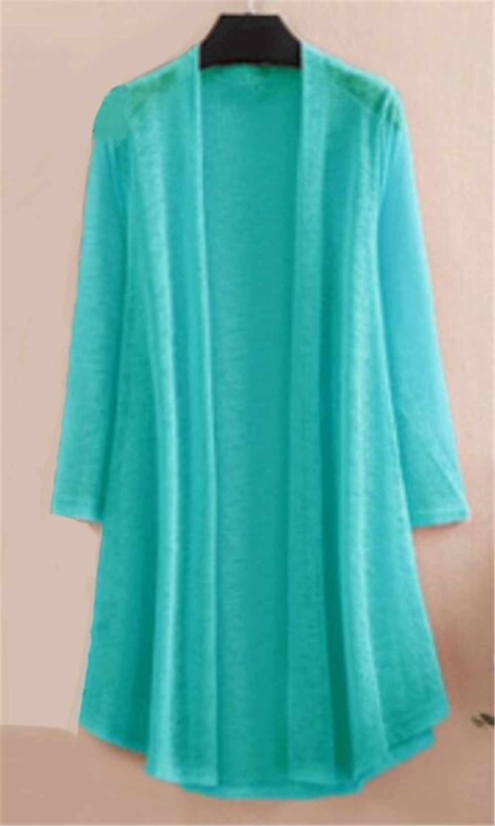 Cardigan long d'été XL-5XL pour femmes, cardigans féminins solides pour femmes, manteau décontracté adt, veste pour dames, vêtements d'extérieur châle, 2022