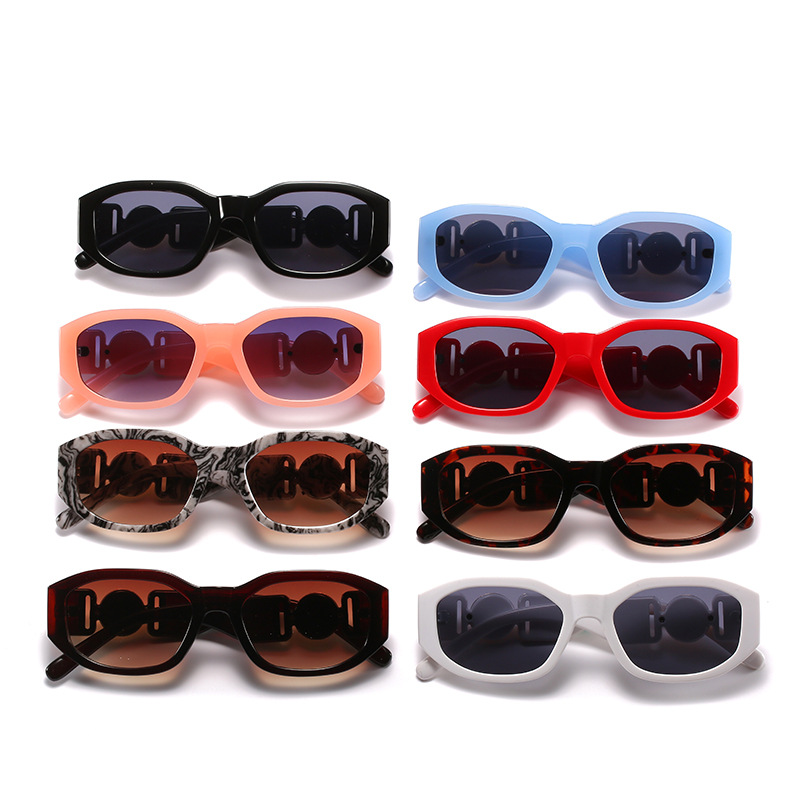 Lunettes de soleil de luxe de marque V Biggies pour hommes et femmes, lunettes de soleil ovales élégantes de créateur, lunettes de soleil tendance et élégantes, UV400