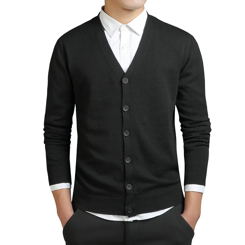 MRMT 2026 Nouveauté – Cardigan en coton à col en V pour homme – Manteau fin tricoté pour homme