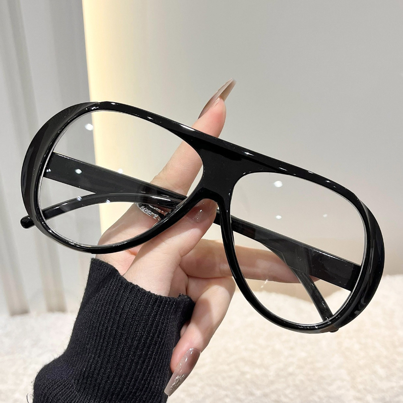 INS populaire surdimensionné pilote lunettes de soleil 2025 nouveau dans Vintage aviateur lunettes de soleil femmes à la mode marque de luxe Design extérieur nuances