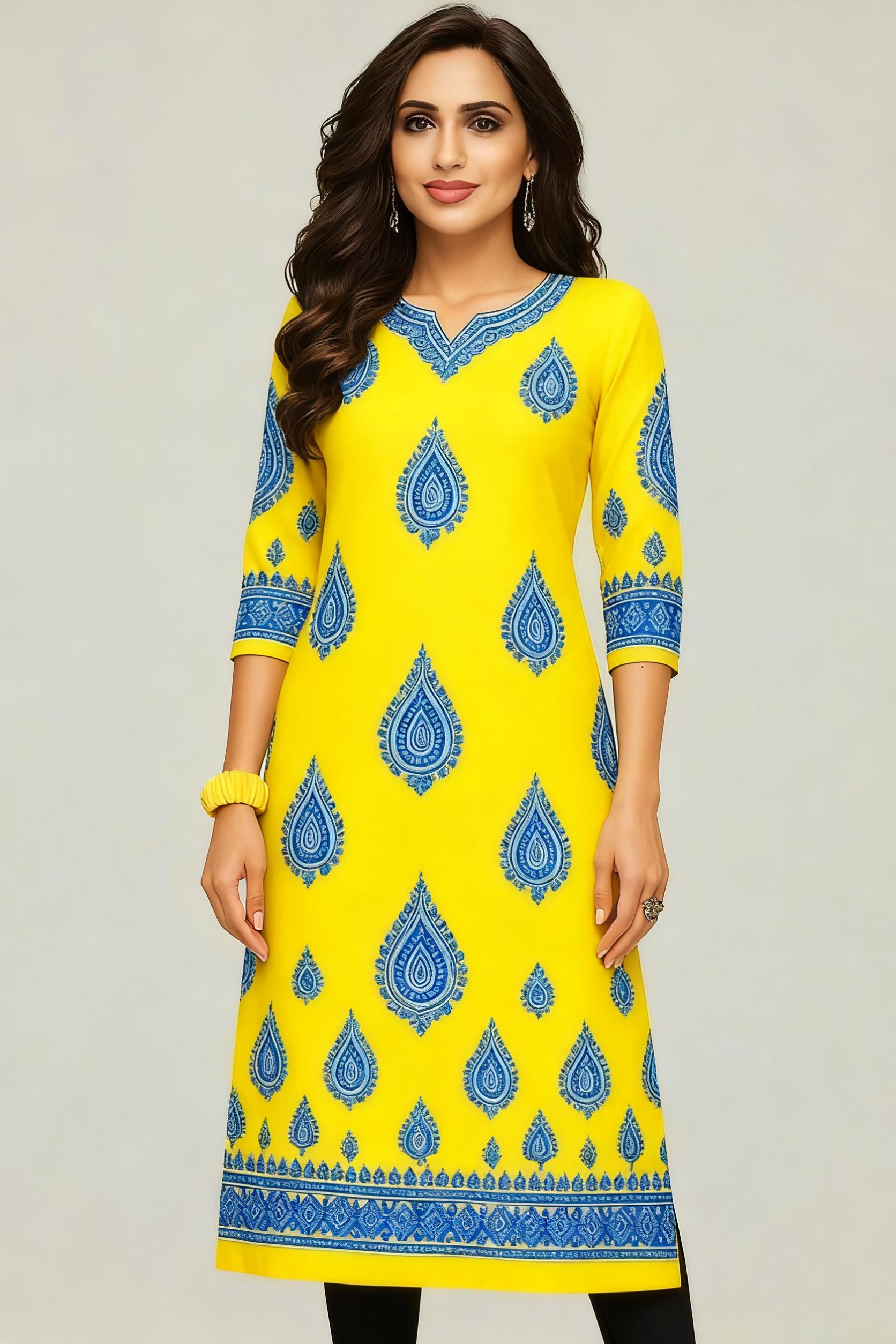 Musulman Kurtta tenue décontractée moyen-orient droit décontracté ethnique fente ourlet Mandarin paon Style National Caftan turc Abaya