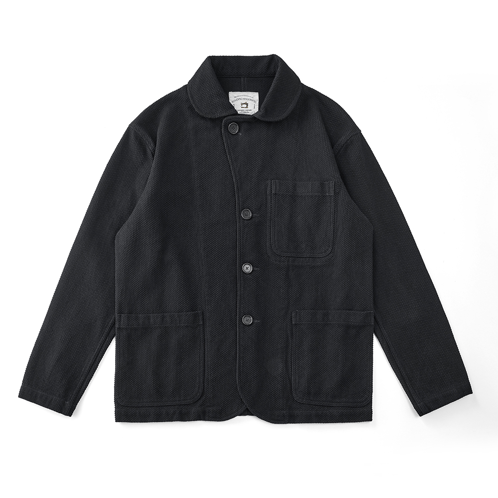 Vintage lourd Kendo veste hommes automne hiver nouveau coton revers multi-poches ample encre teint veste rétro décontracté Cardigan manteau