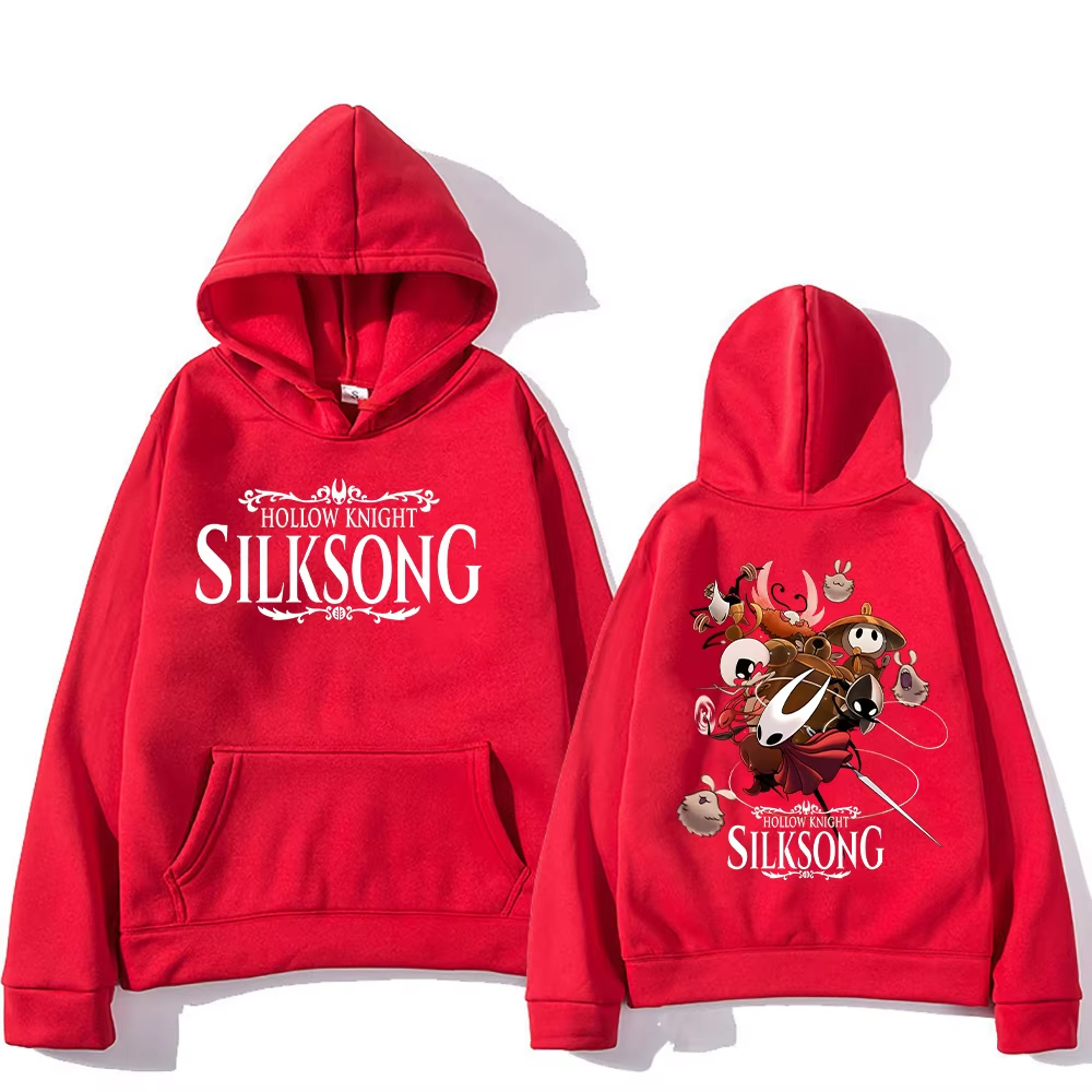 Hollow Knight Silksong jeu chaud sweats à capuche à manches longues mode pulls décontractés haute rue femmes hommes sweat mode Streetwear