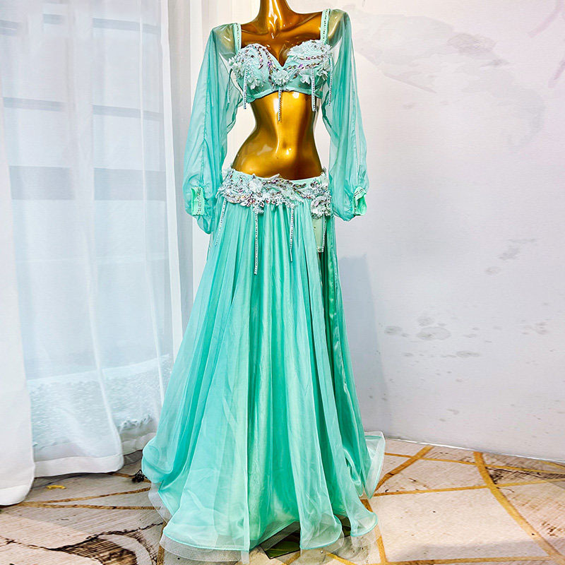 Tenue de Danse Orientale, Vêtements de Danse du Ventre, Costumes de Compétition 2026, Vêtements d'Entraînement, Robe de Spectacle, Tenue de Scène, Jupes de Danse du Ventre Baladi