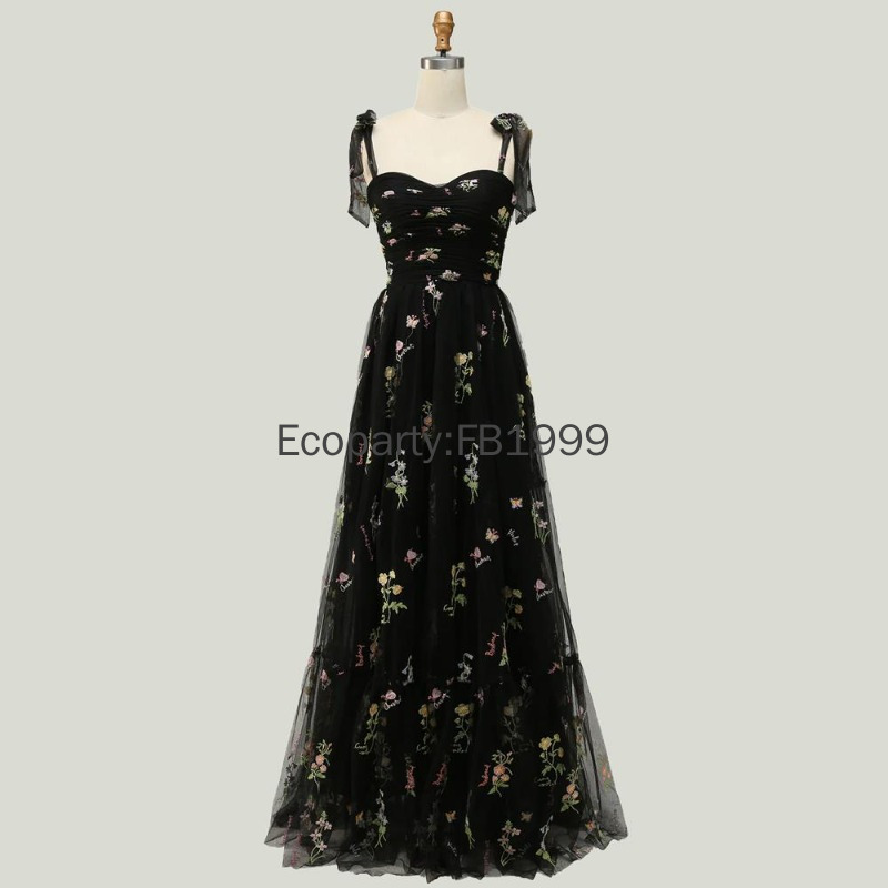 Robe de soirée élégante pour femmes, sangle en maille, fibre de dentelle, broderie, robe de banquet de Dubaï, robes de Rh, robe éducative féminine, nouveau, 2025