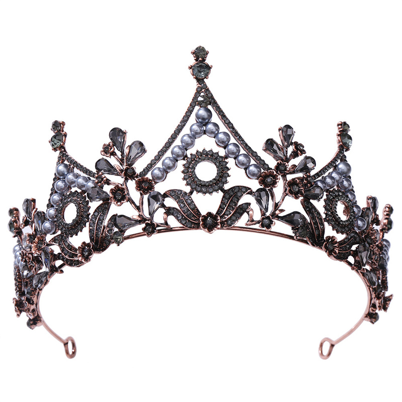 Diadèmes Royaux Vintage de Luxe, Bandeaux de Mode, Diadèmes de Princesse pour Mariée, Accessoires de Coiffure pour Femmes et Filles, Mariage et Bal de Promo