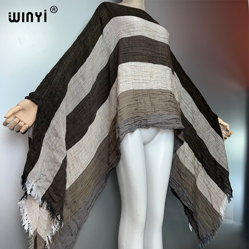 Robe de soirée WINYI, tenue de plage ample, robe élégante, kaftan de plage, abaya de luxe pour femmes musulmanes de Dubaï