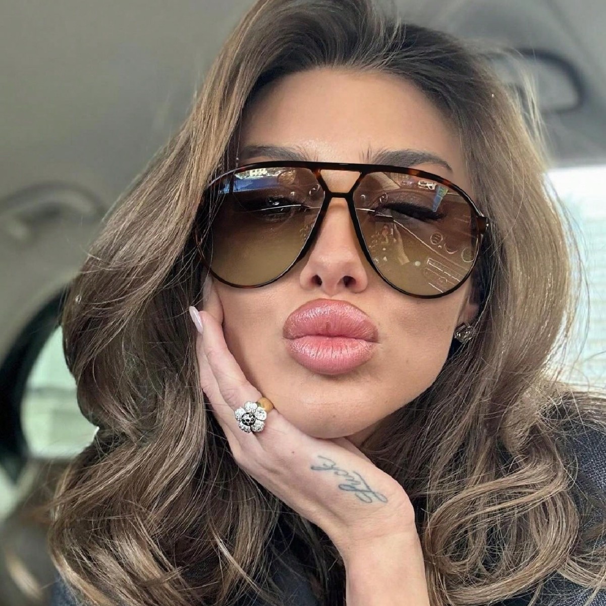Lunettes de soleil surdimensionnées de marque de luxe pour femmes et hommes, légères, UV400, tendance, pour la conduite, style rétro cool, lunettes de pilote