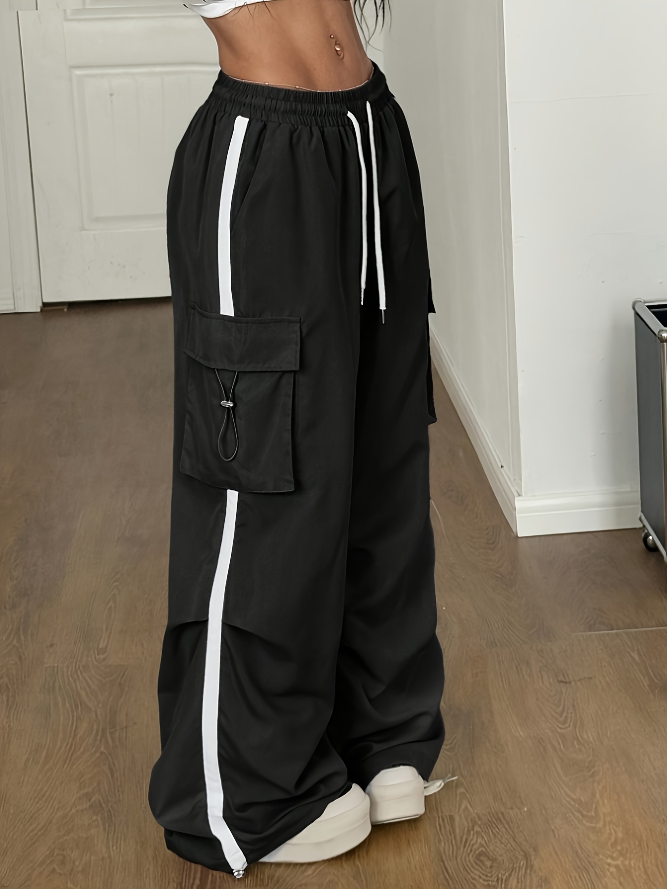 Pantalons longs décontractés pour femmes, vêtements de travail tendance