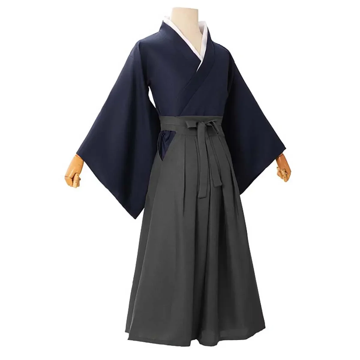 Costume de cosplay ou perruque Kendo bleu Kenshin Himura KENSHIN pour homme adulte 2026