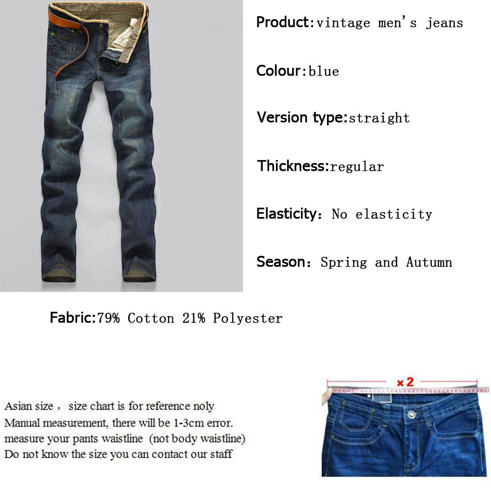 2025 Jeans décontractés hommes d'affaires jean droit pantalon en Denim extensible pantalon coupe ajustée classique Cowboys jeune homme jean