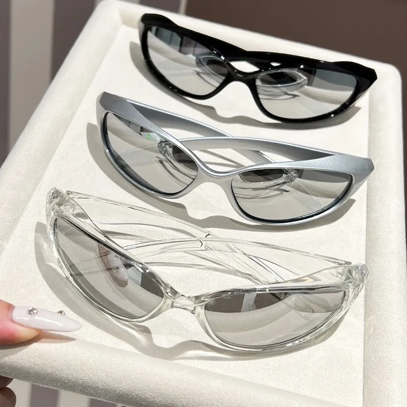 Lunettes de soleil de sport UV400 anti-reflets, monture complète, pour cyclisme et pêche en extérieur, construction robuste, pour femmes et hommes