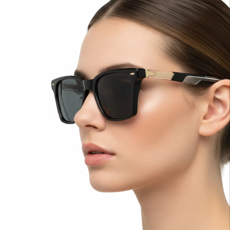 Lunettes de soleil carrées de luxe pour hommes et femmes, rétro, pour affaires, pour la conduite quotidienne, les voyages, UV400