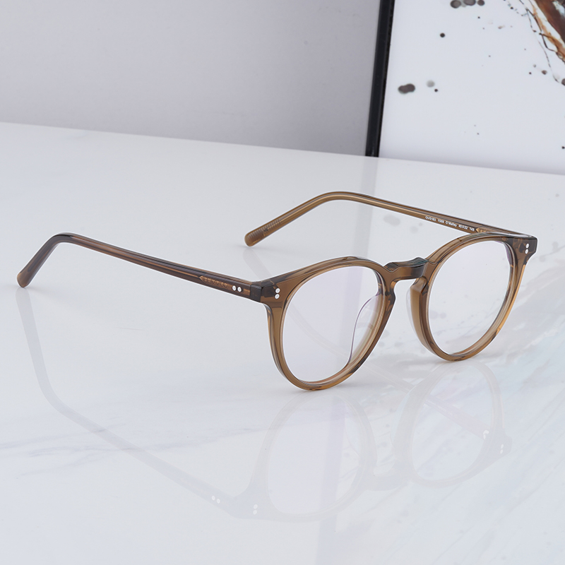 Petit visage lunettes montures Vintage lunettes rondes hommes femmes marque concepteur OV5183 O'malley lunettes pour femme lunettes pour homme