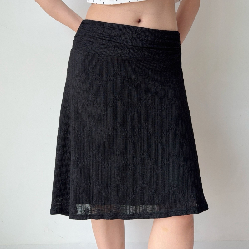 Deeptown – jupe courte élégante pour femmes, style Vintage Fairycore, jupes asymétriques à volants, Style coréen, mode douce, jupes trapèze d'été