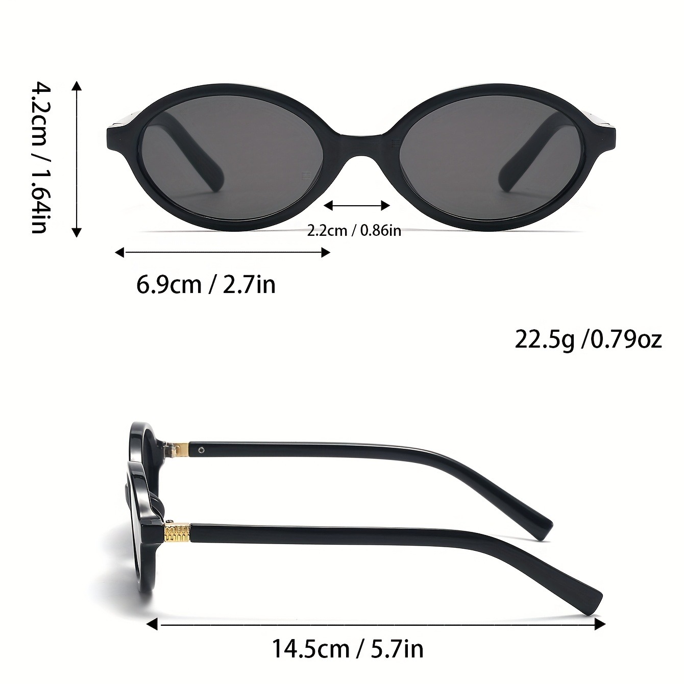 Une paire de lunettes PC ovales rétro pour hommes et femmes, conçues pour les visages fins, polyvalentes pour diverses scènes intérieures.